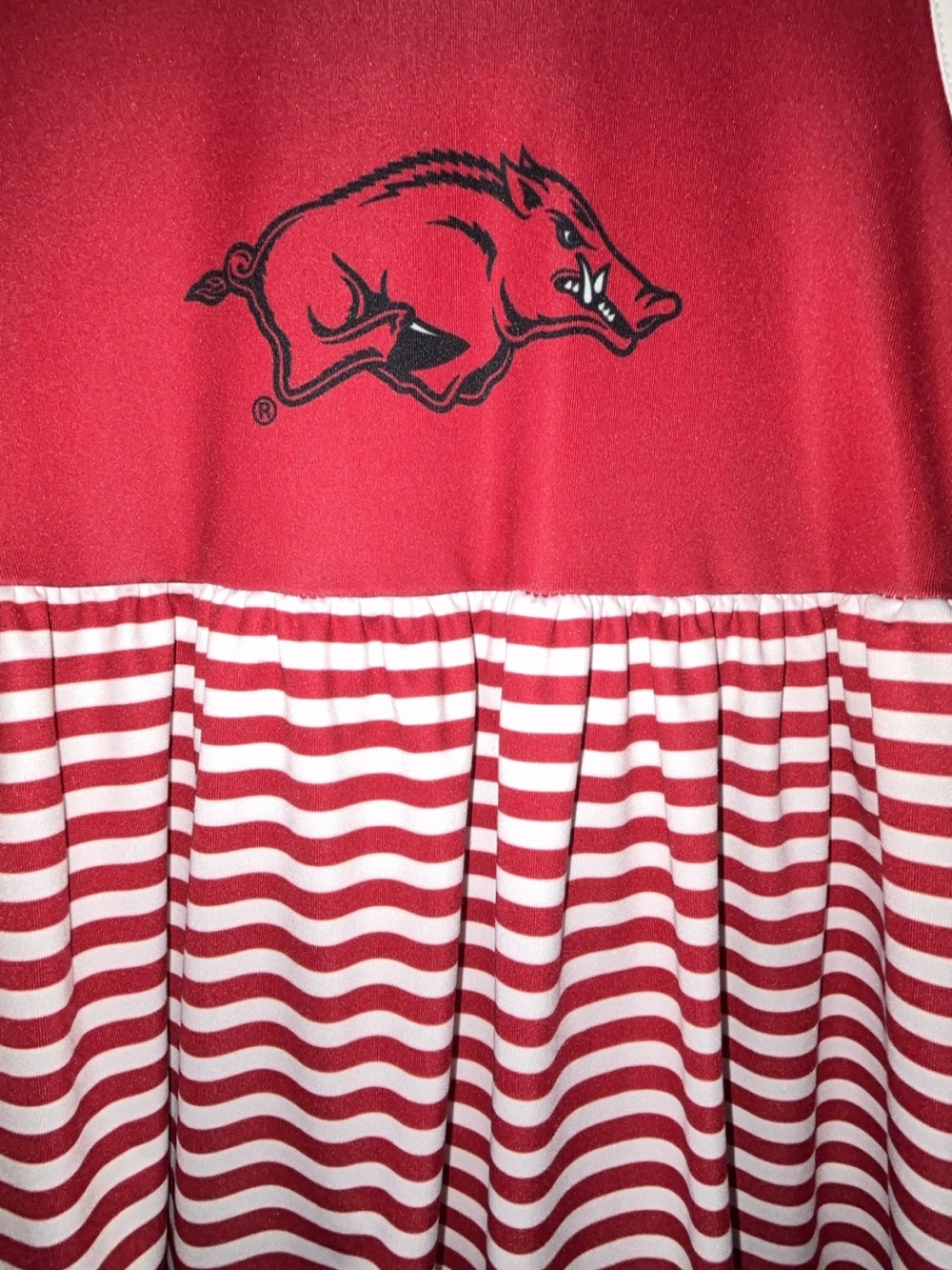 Girls Arkansas Razorbacks Dress - Picture 5 of 5